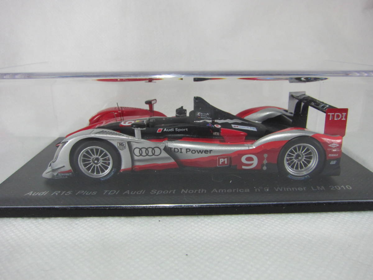 スパーク 1/43 アウディR15 PlusTDI #9 ルマン Winner 2010 R15 TDI 0