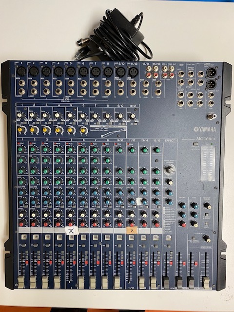 YAMAHA ミキサー MG166cx ジャンク品 YAMAHA MG166CX-USB ミキサー
