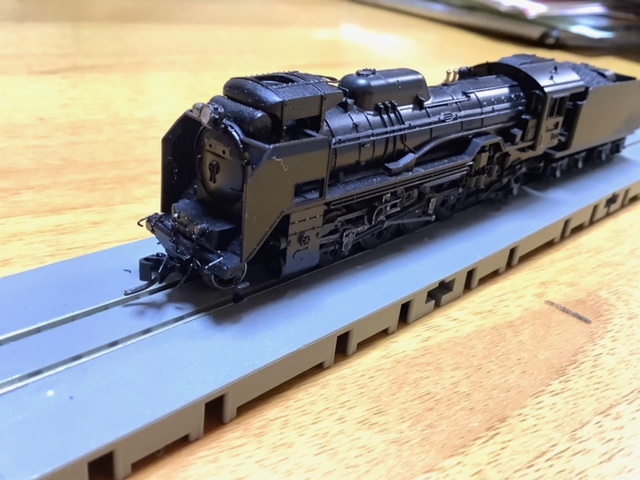 ●KATO D51旧製品改造機およびC62旧製品改造途中（おまけ）-2両ともジャンクで