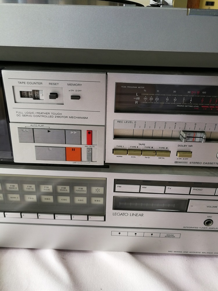 ○SONY/ソニー オーディオセット ステレオ TC-FX5+STR-S3+ps-350 古道具の