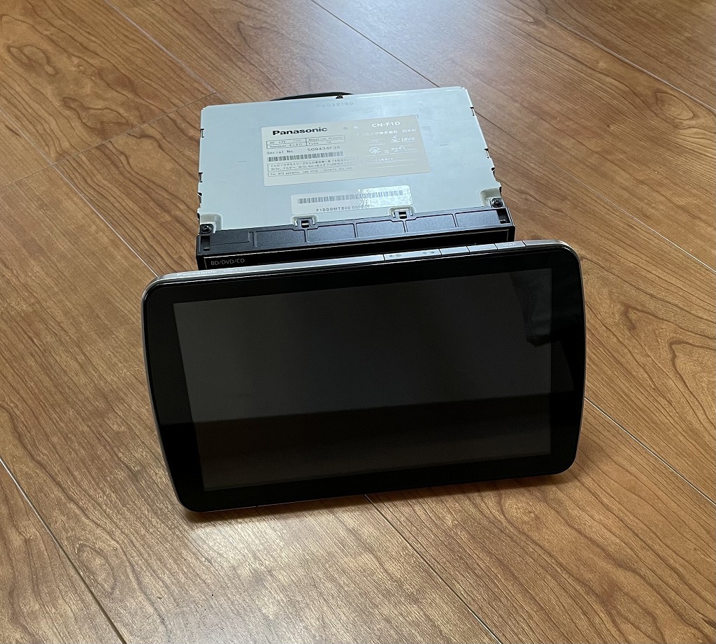 ジャンクPanasonic カーナビ CN-F1D Blu-ray&frasl;SD&frasl;Bluetooth