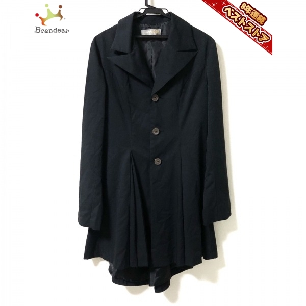 ピエールカルダン pierre cardin サイズ38 M - 黒×パープル×マルチ 