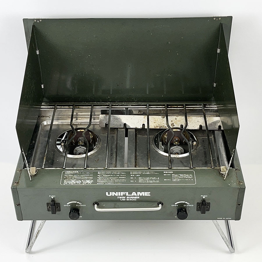 UNIFLAME UN−2400ツインバーナーコンロ 商品の説明地元の登山用品店で…