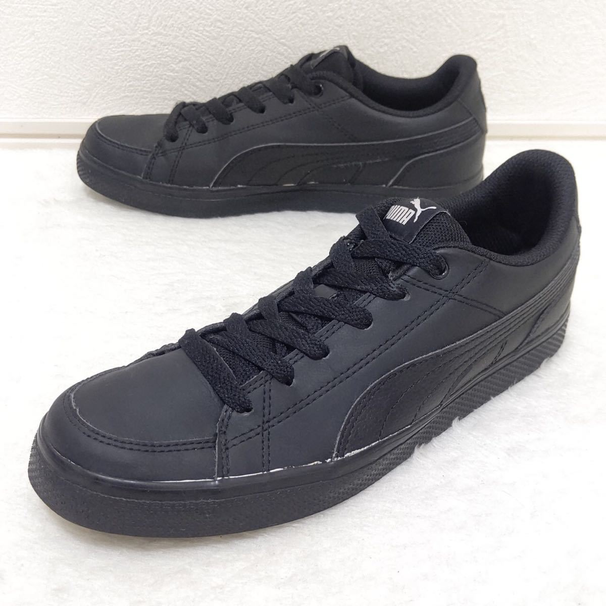 Puma プーマ スニーカー ブラック メンズ 24cm 靴 シューズ ローカット コートポイント バルクv2 軽量 スポーツ オールブラック 2863ji 24 0cm以下 売買されたオークション情報 Yahooの商品情報をアーカイブ公開 オークファン Aucfan Com