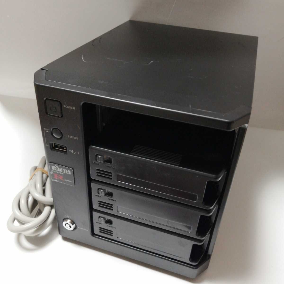 RAID5対応セキュアネットワーク接続 I-O DATA RAID HDL-GTRシリーズ