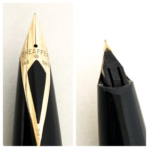 シェーファー SHEAFFER USA 万年筆 ペン先 14K 585 STERLING SILVER