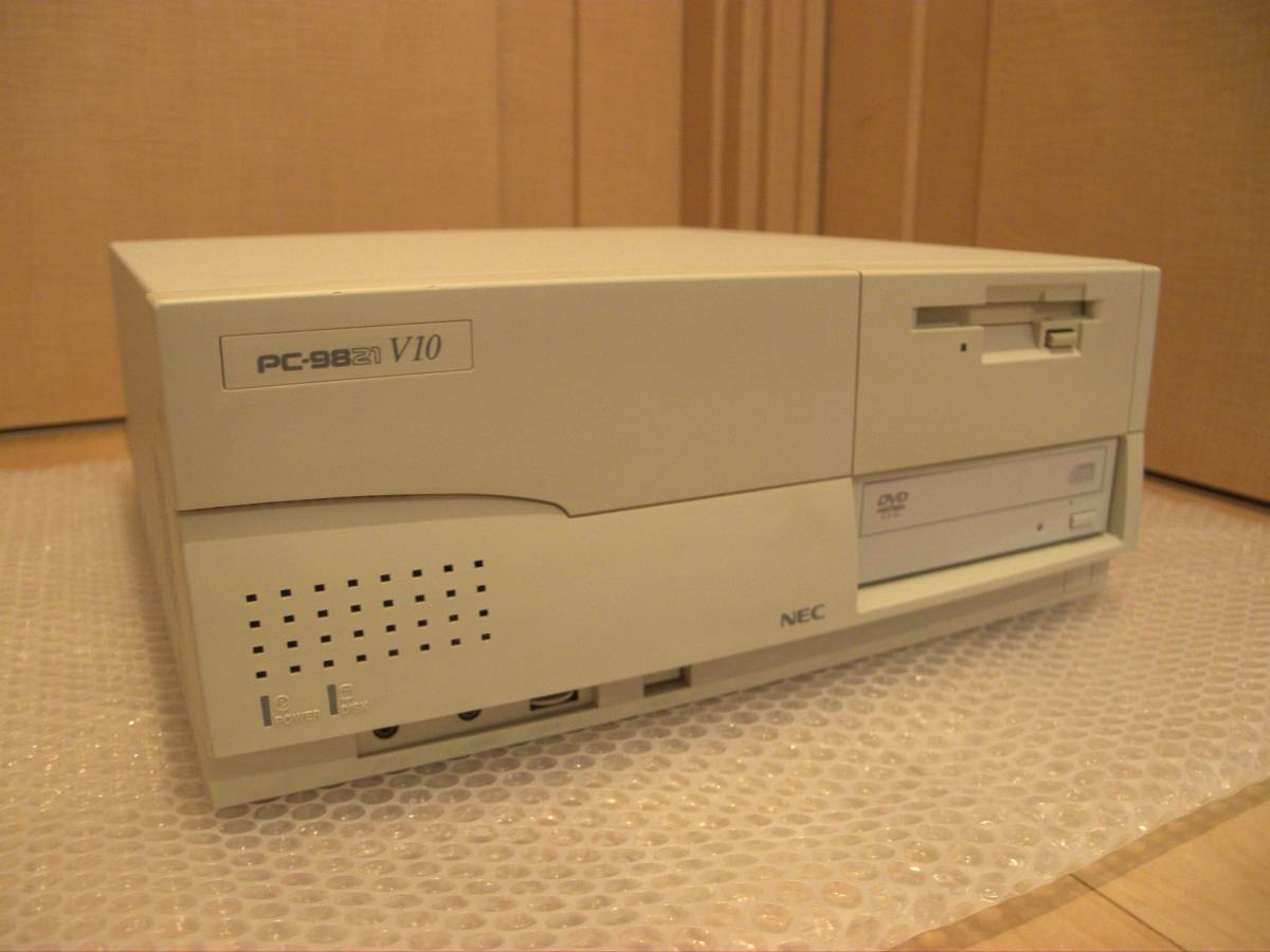 □メンテナンス済□PC-9821 V10 + RAM 30MB + SSD(4.3GB) + DVD/CD +