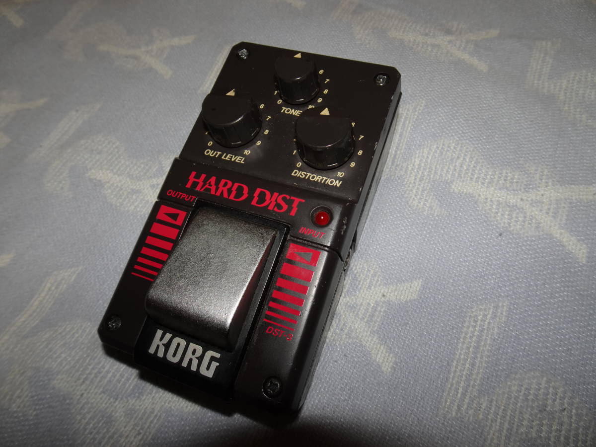 DST-3 HARD DIST KORG Hard Dist 004175 12120KORG Distortion Pedal