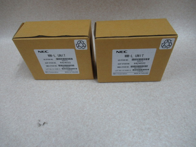 ZG1 8686 NEC AspireX AspireUX AspireWX 用壁掛け用品 WM-L UNIT 2台セット 祝10000 取引突破(NEC)｜売買されたオークション情報、yahooの商品情報をアーカイブ公開 - オークファン NEC