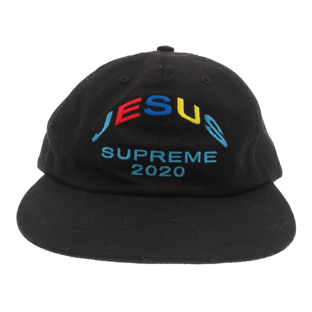 SUPREME (シュプリーム) 20AW Jesus 6-Panel Cap フロントジーザスキ Supreme 6-Panel &frasl; Football 14SS&frasl;Jesus パーカー