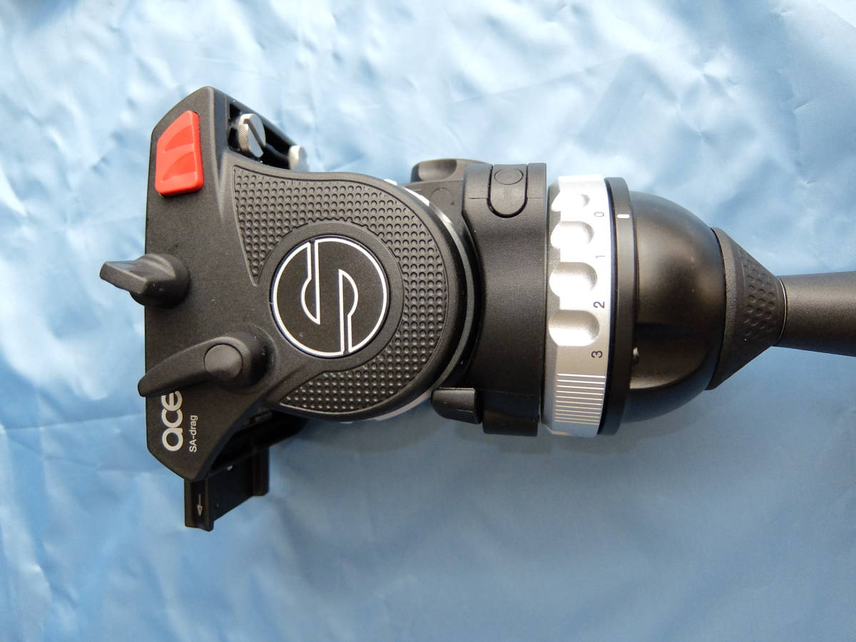 新品 未使用 Sachtler Ace L 75mm ビデオ 雲台のみ 三脚 ザハトラー エースL_1