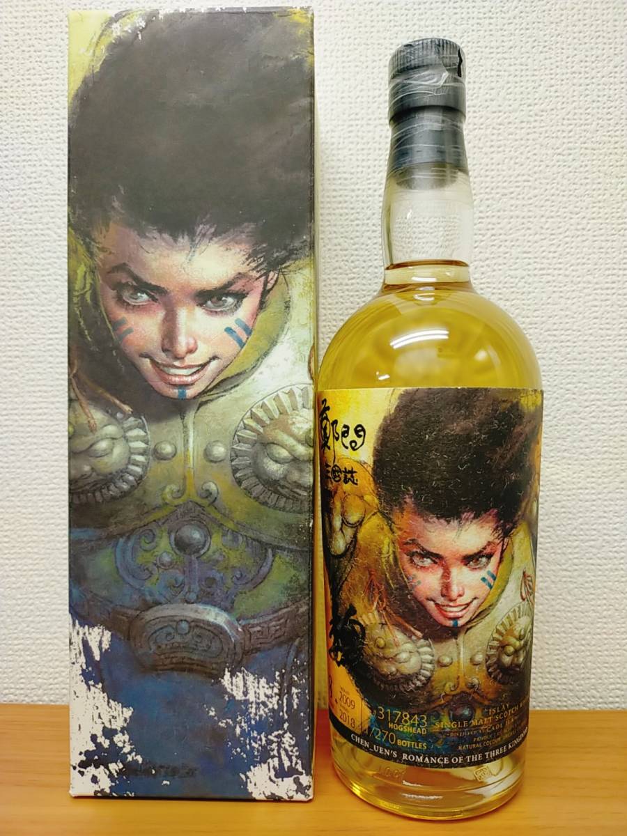 ウイスキーファインド 三國志 カリラ 曹洪 2009 8年 59.0% 未開封