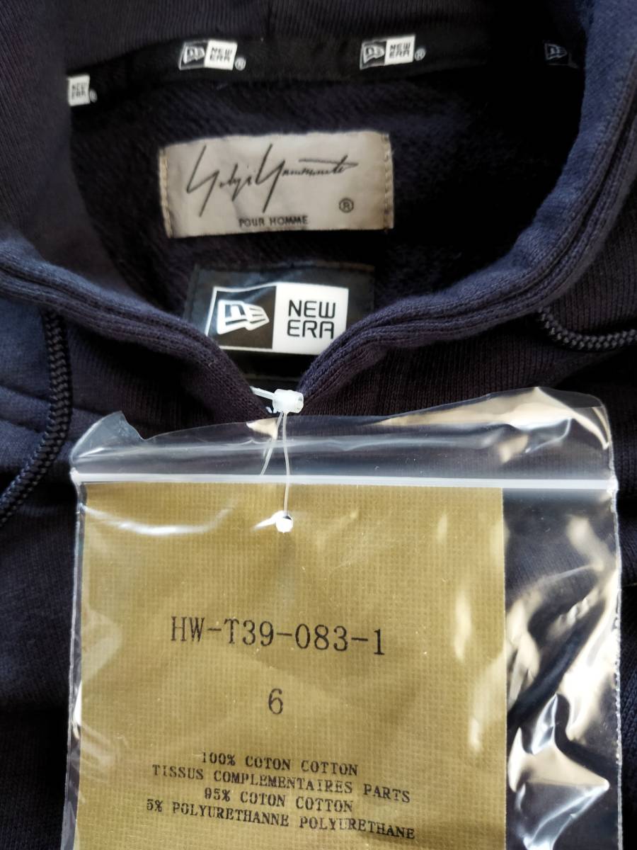 【セール，人気】 Yohji Yamamoto Pour Homme X New Era Collaboration Signature Logo Pullover Hoodie Navy CODE：HW-T39-083-1 ヨウジヤマモトプールオム(半袖Tシャツ)｜売買されたオークション情報、yahooの商品情報をアーカイブ公開 - オ 男性用