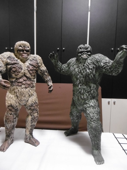 一部予約販売中】 ビリケン サンダ対ガイラ ガレキ ソフビ ガレージ ...