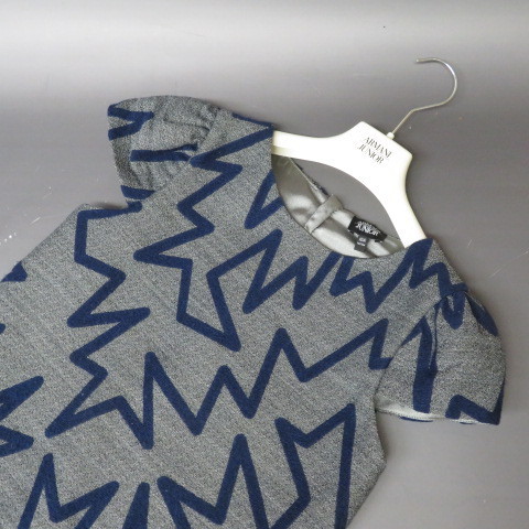 アルマーニジュニア Armani Junior 10a 142cm ローウエスト 半袖ワンピース キッズ 女児 子供服 グレー ネイビー M001 6190 ワンピース ミニ 売買されたオークション情報 Yahooの商品情報をアーカイブ公開 オークファン Aucfan Com