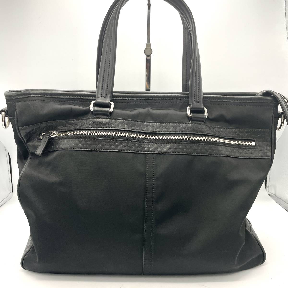 COACH コーチ 2wayショルダーバッグ ビジネスバッグ F70289 黒