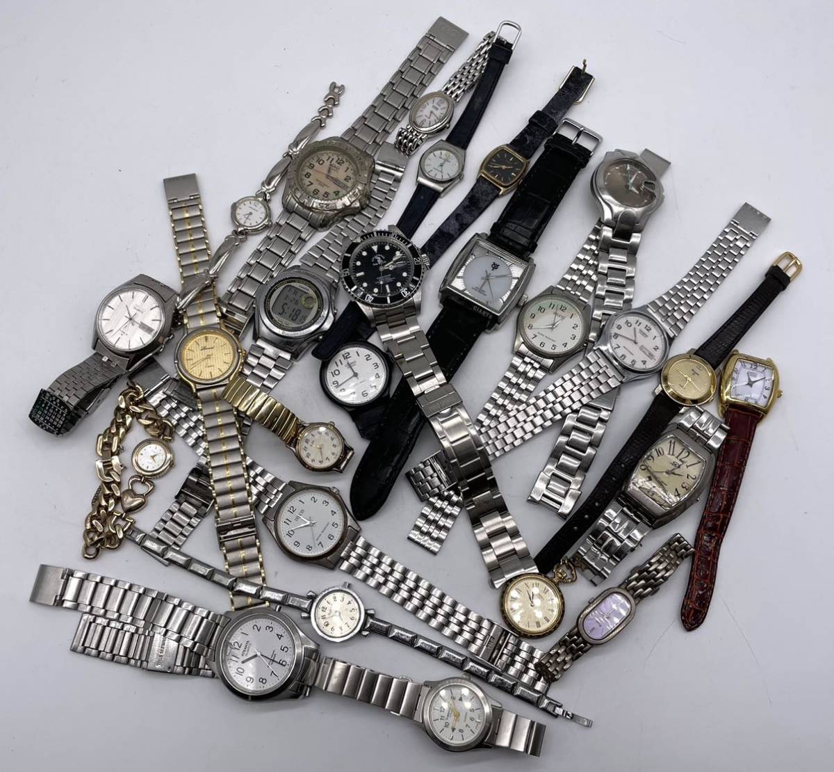 腕時計 CASIO SEIKO まとめ売り - ジャンク品 CITIZEN メルカリ 95点