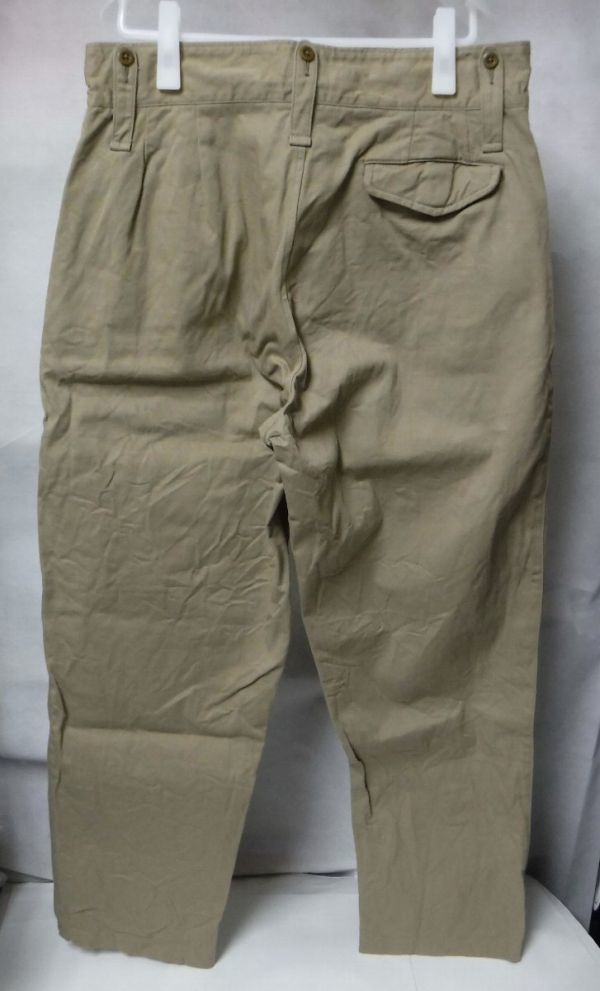 【美品】Nigel Cabourn ブリティッシュアーミーパンツ 36 19SS Nigel Cabourn ナイジェルケーボン BRITISH ARMY PANT VINTAGE