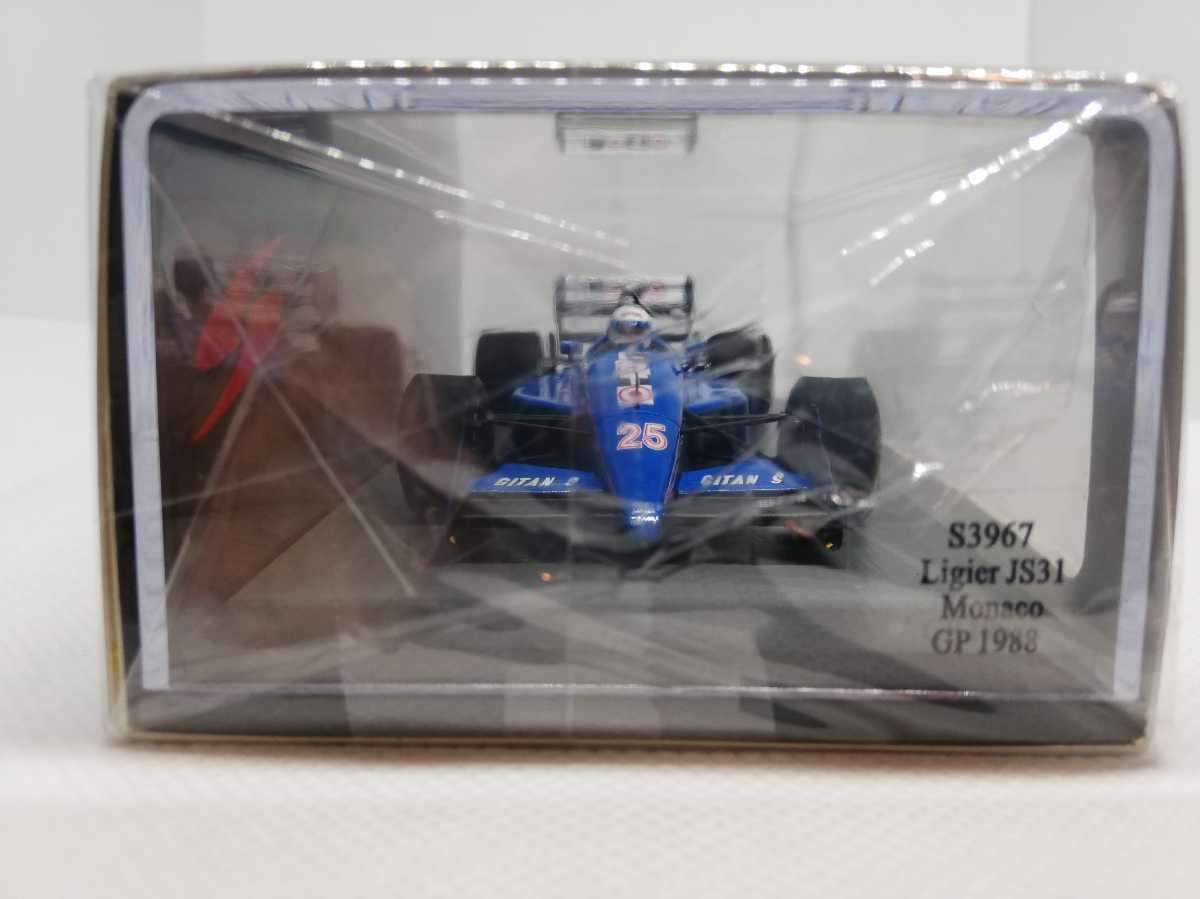 リジェ JS31 ルネ アルヌー モナコGP 1988 スパーク 1/43