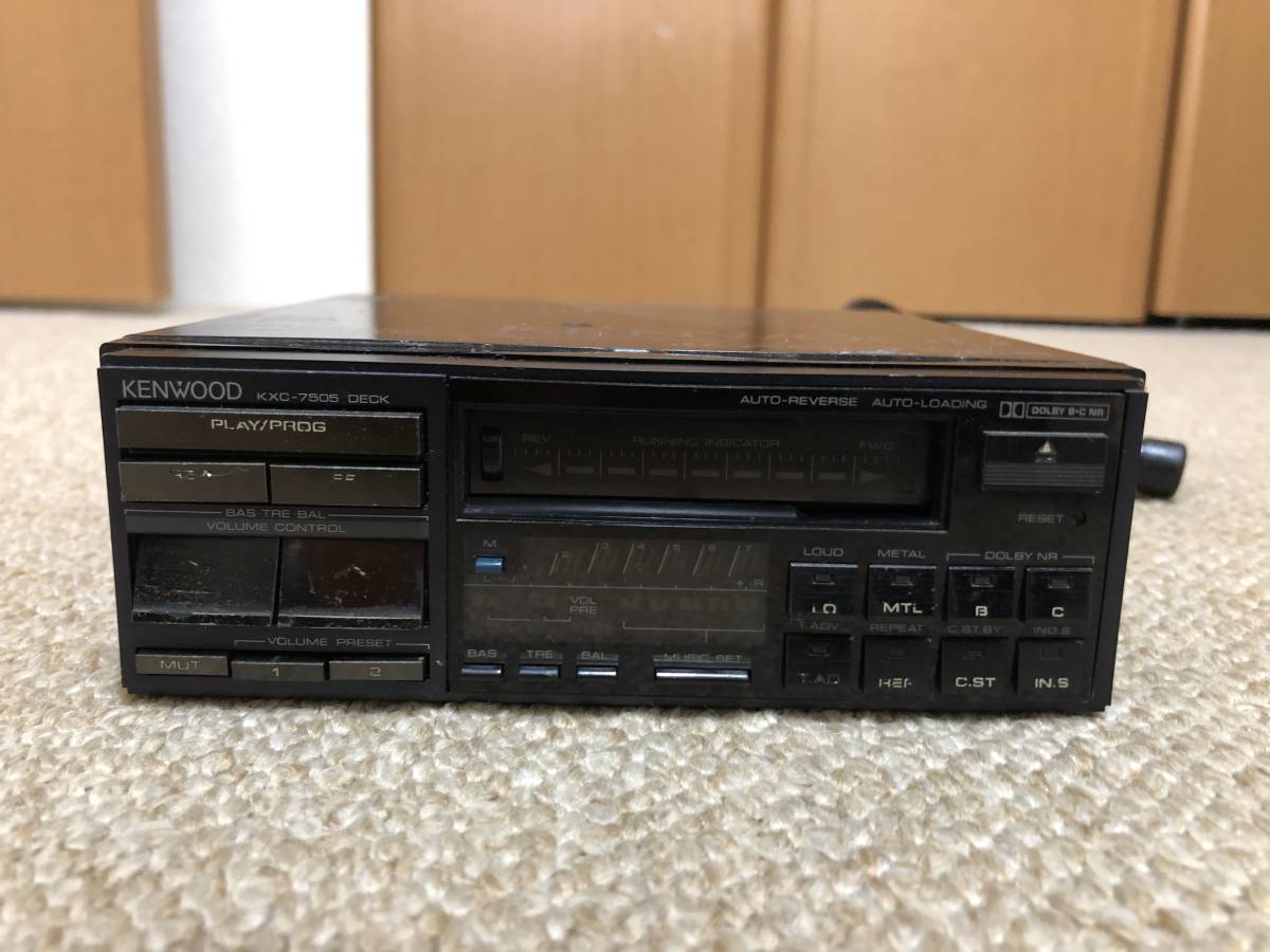 ジャンク品 ALPINE 7292JS カセットデッキ パワーアンプ 3503 ジャンク