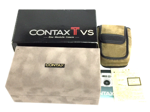 CONTAX TVS コンパクトフィルムカメラ Carl Zeiss Vario Sonnar 28
