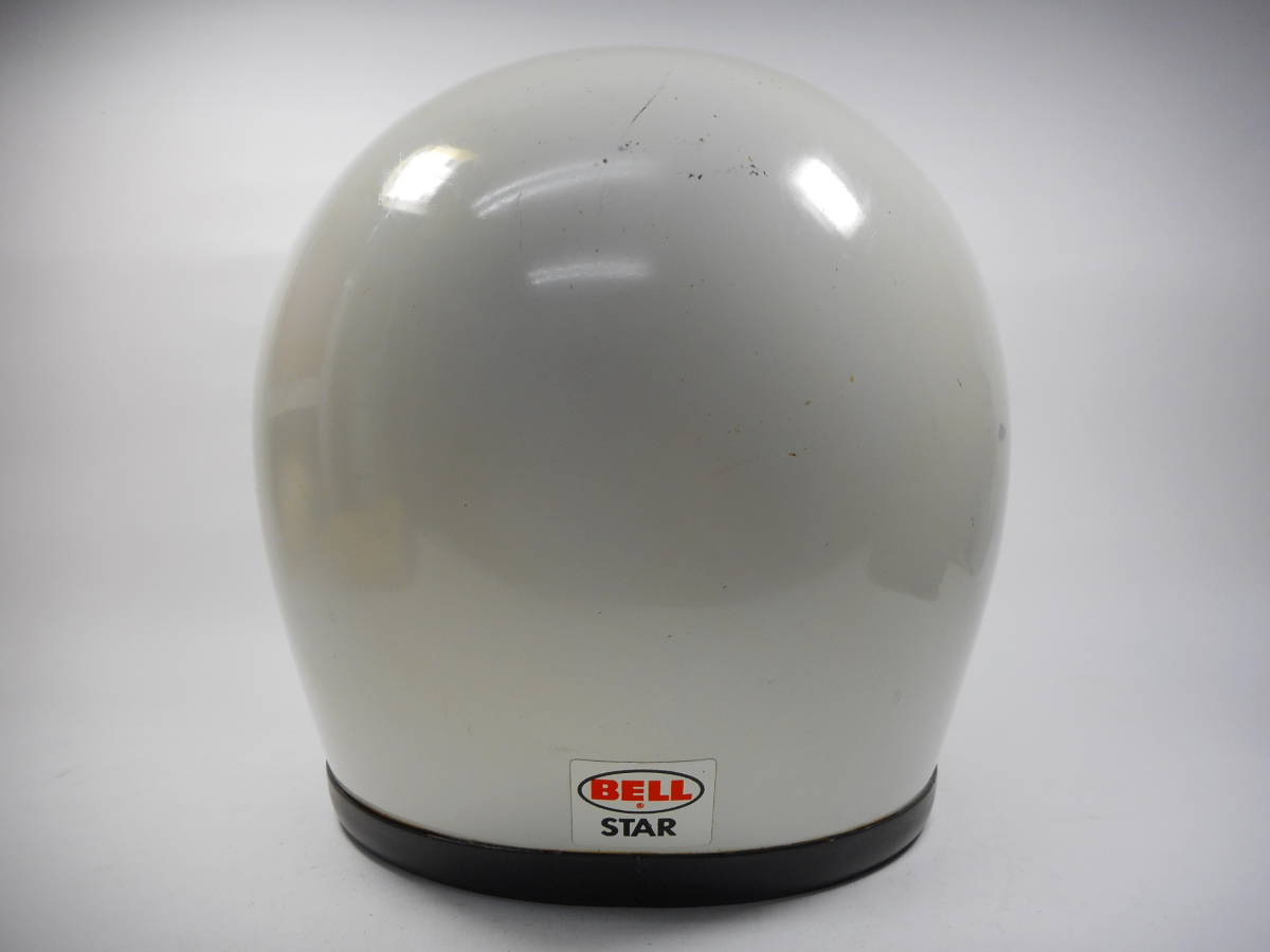 70s 初期 BELL STAR フルフェイスヘルメット 7 3/8 Mシェル ☆ 70年代 