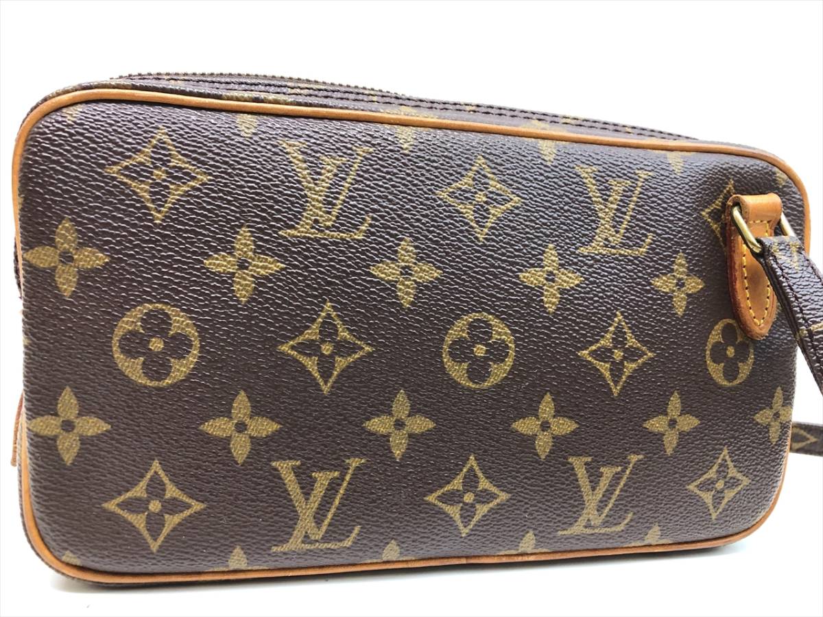 LOUIS VUITTON ルイヴィトン モノグラム マルリーバンドリエール 斜め 