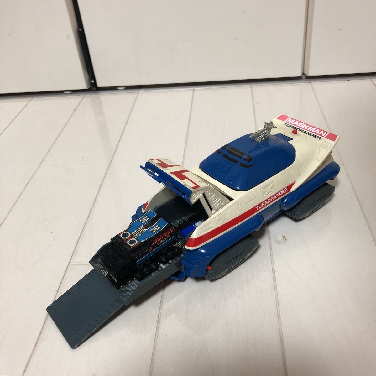 当時モノ 光戦隊マスクマン DXポピニカ ターボランジャー バンダイ