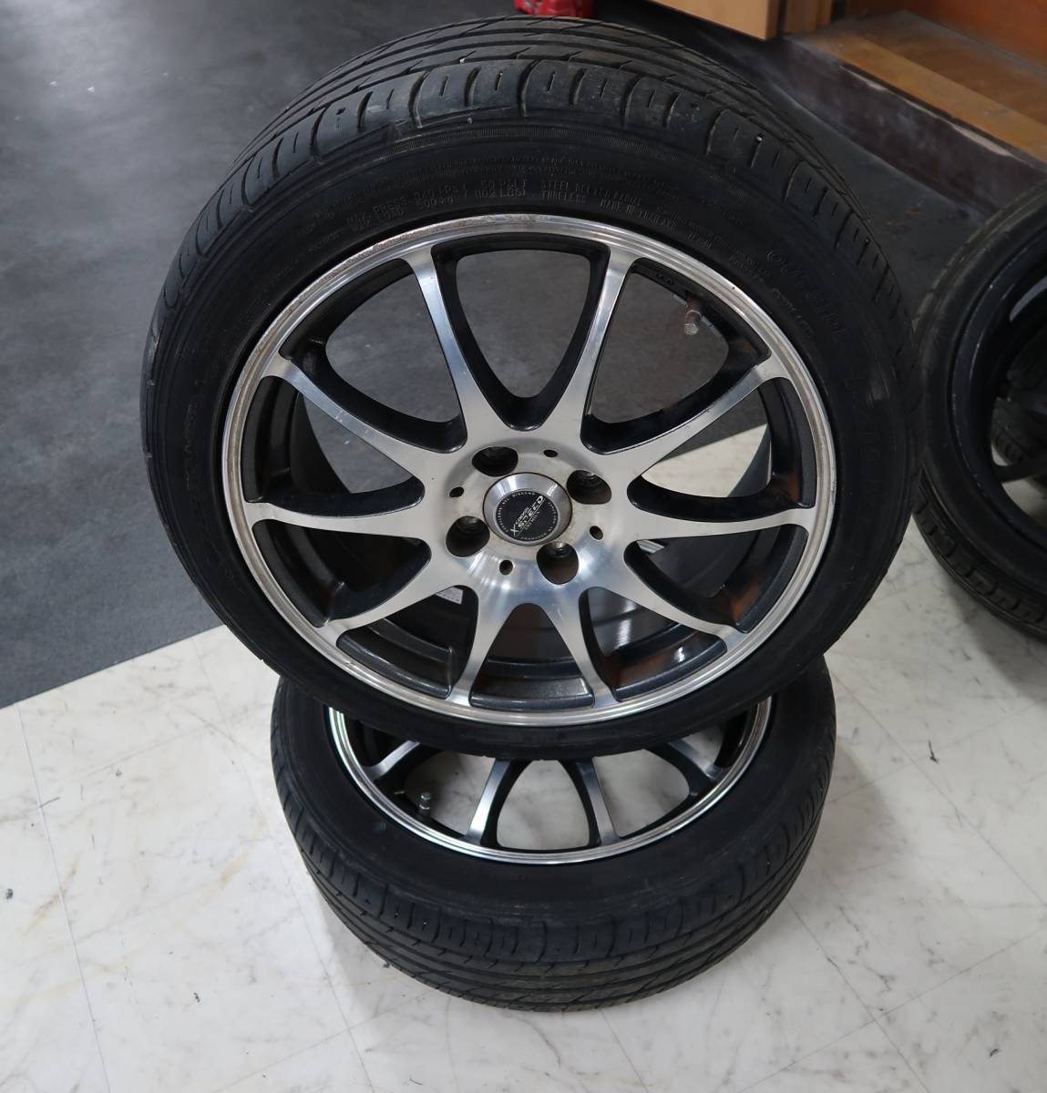 ★社外ホイール　4本セット　FALKEN　ファルケン(2016年）195/45 R16 　16x6.5J PCD 4x100★【2105-1367】