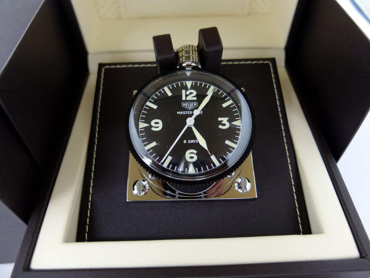 ホイヤー マスタータイム HEUER MASTER-TIME 881 未使用 Heuer Clock 