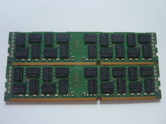 メモリ サーバーパソコン用 低電圧 1.35V Samsung PC3L-10600R PC3L