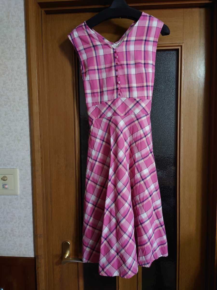 ミッシュマッシュ Misch Masch 夏向け ワンピース チェックワンピース サイズm ピンク ワンピース 売買されたオークション情報 Yahooの商品情報をアーカイブ公開 オークファン Aucfan Com