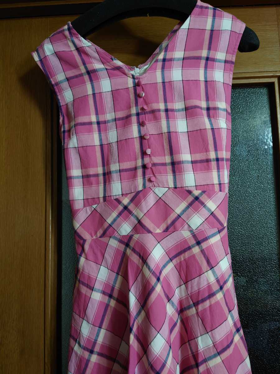 ミッシュマッシュ Misch Masch 夏向け ワンピース チェックワンピース サイズm ピンク ワンピース 売買されたオークション情報 Yahooの商品情報をアーカイブ公開 オークファン Aucfan Com