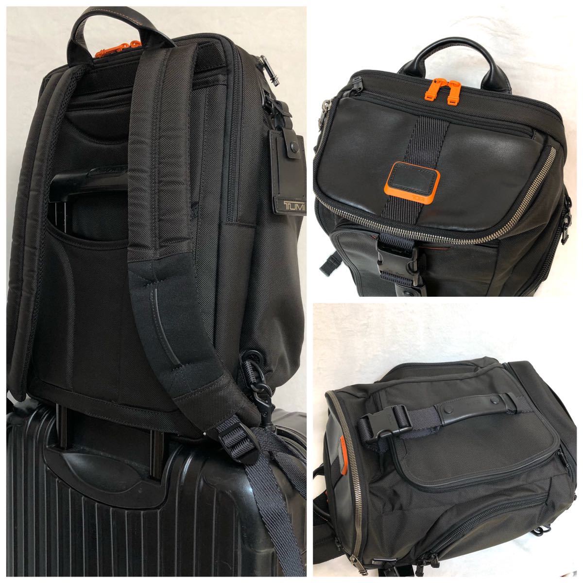 希少 限定品】TUMI 多機能 ビジネスリュック バッグパック ジムバッグ