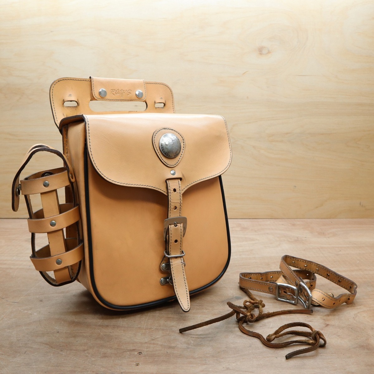 47 割引グレイ系何でも揃う Ray S レザー サドルバッグ ハーレー アメリカンチョッパー その他 オートバイパーツグレイ系 Breakwaterstudios Com