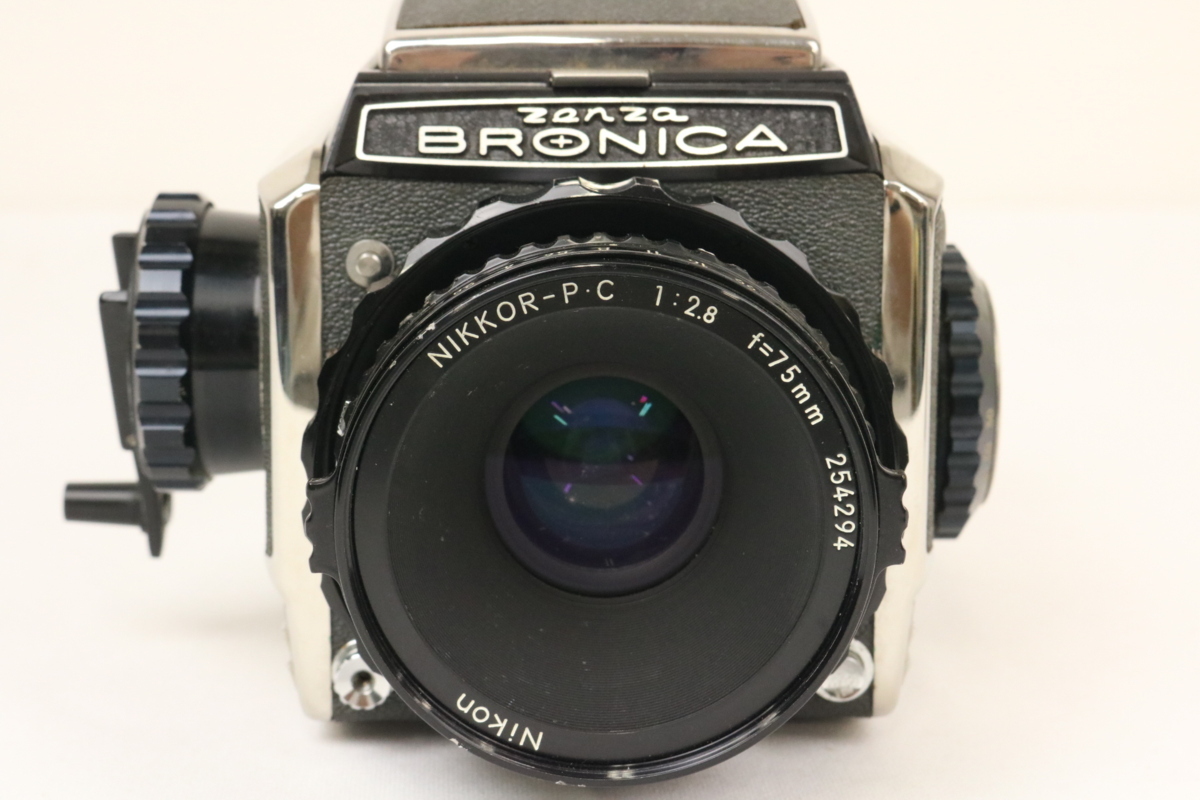 ZENZA BRONICA NIKKOR-P・C 75mm F2.8 ゼンザブロニカ 中判カメラ