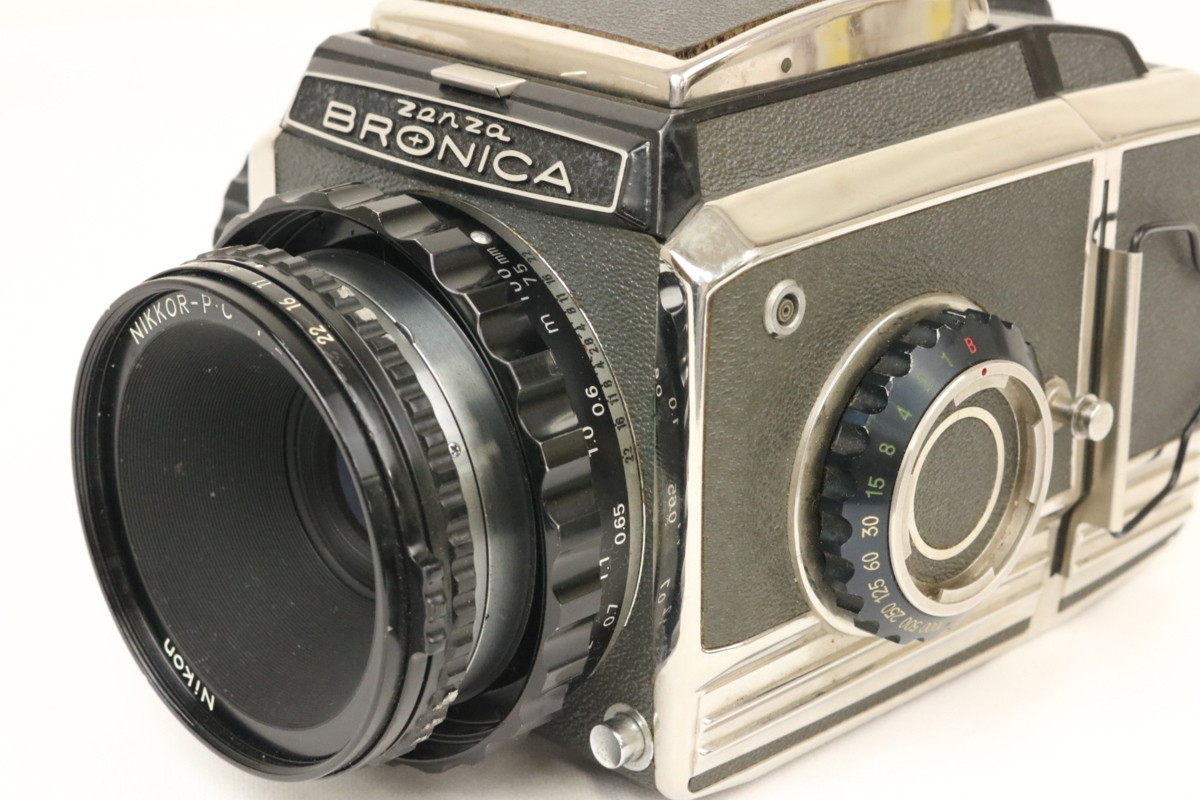 ZENZA BRONICA NIKKOR-P・C 75mm F2.8 ゼンザブロニカ 中判カメラ