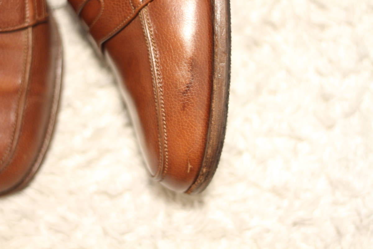 エルメス期】John Lobb PARIS ローファー LOPEZ グレインレザー 6.5EE