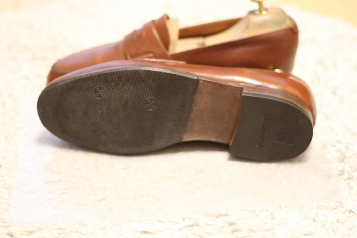 エルメス期】John Lobb PARIS ローファー LOPEZ グレインレザー 6.5EE 