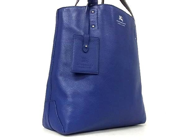 1円 □極美品□ BURBERRY バーバリー ブルーレーベル ロゴ レザー