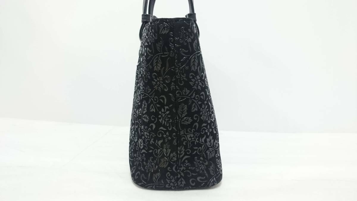 美品】Inden YAMAMOTO 印伝の山本 トートバッグ/鹿革と漆/ディアスキン 