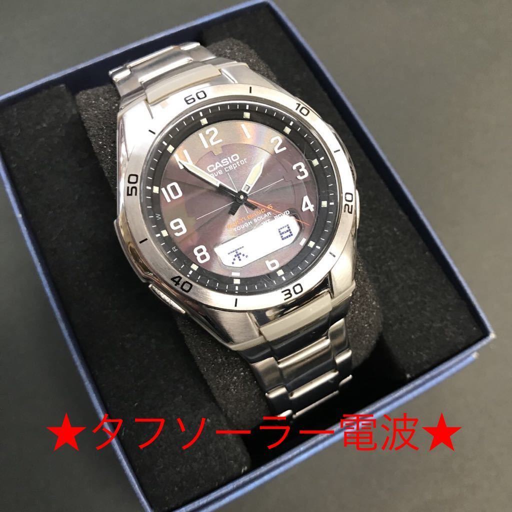 ☆ タフソーラー電波 WVA-M640 マルチバンド6 ☆ wave CASIO ceptor 