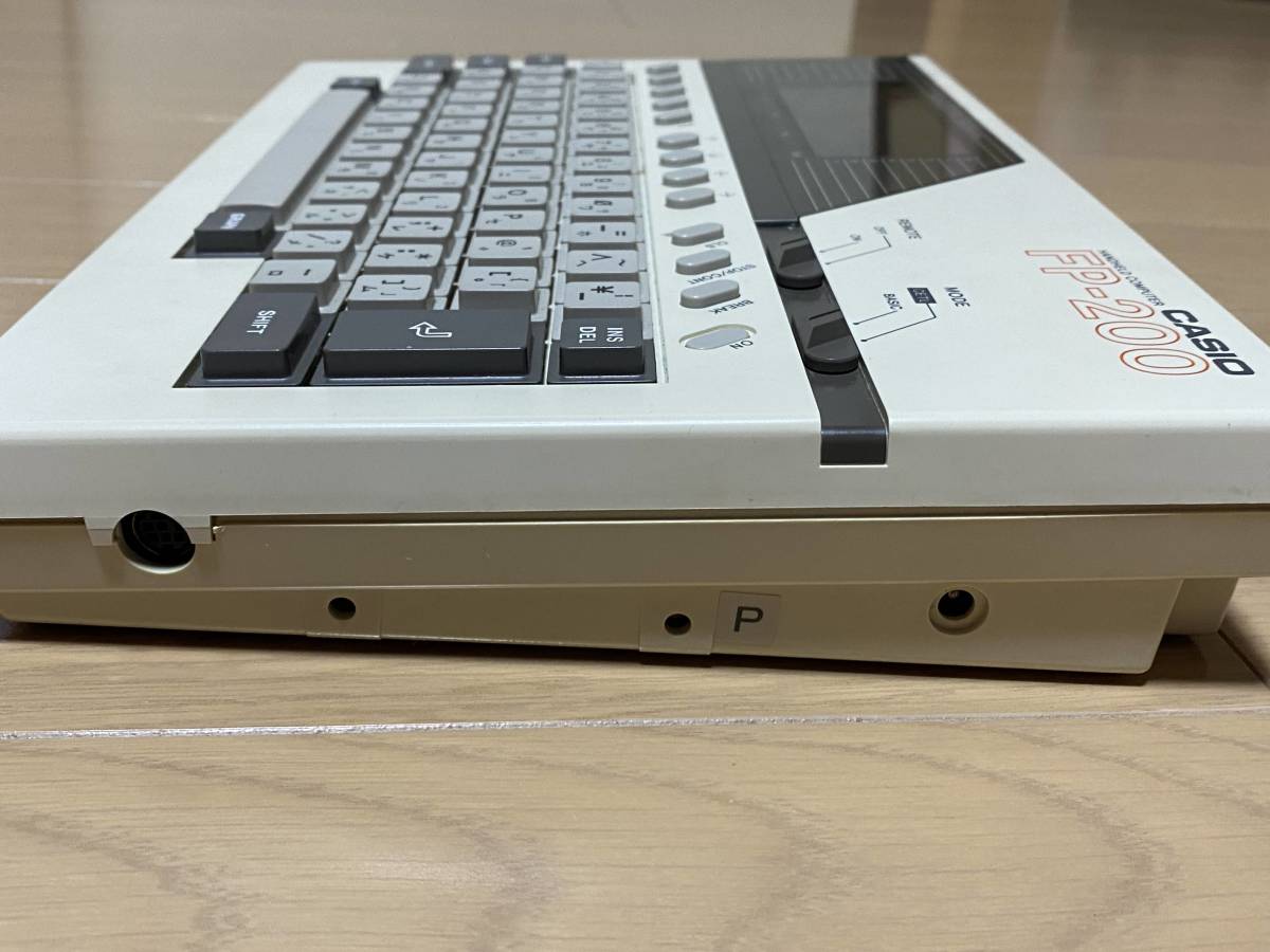 CASIO FP-200 ハンドヘルドコンピュータ 本体その他周辺機器セット