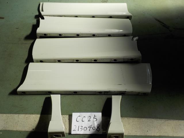 日産 Y12系 VY12 AD リアゲート バックドア リアガラス 白 QM1