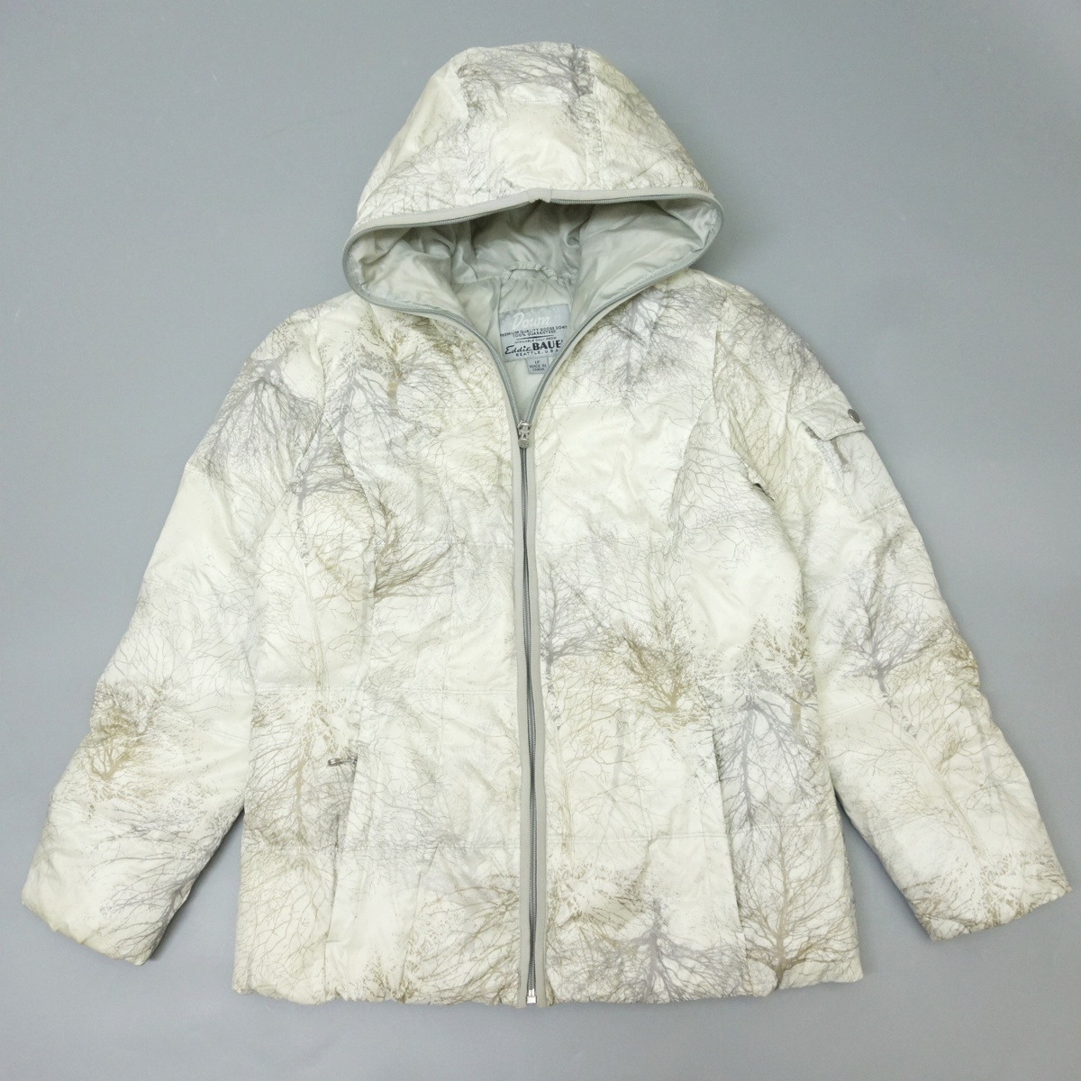 美品 Eddie Bauer エディバウアー 復刻タグ プレミアムグースダウン