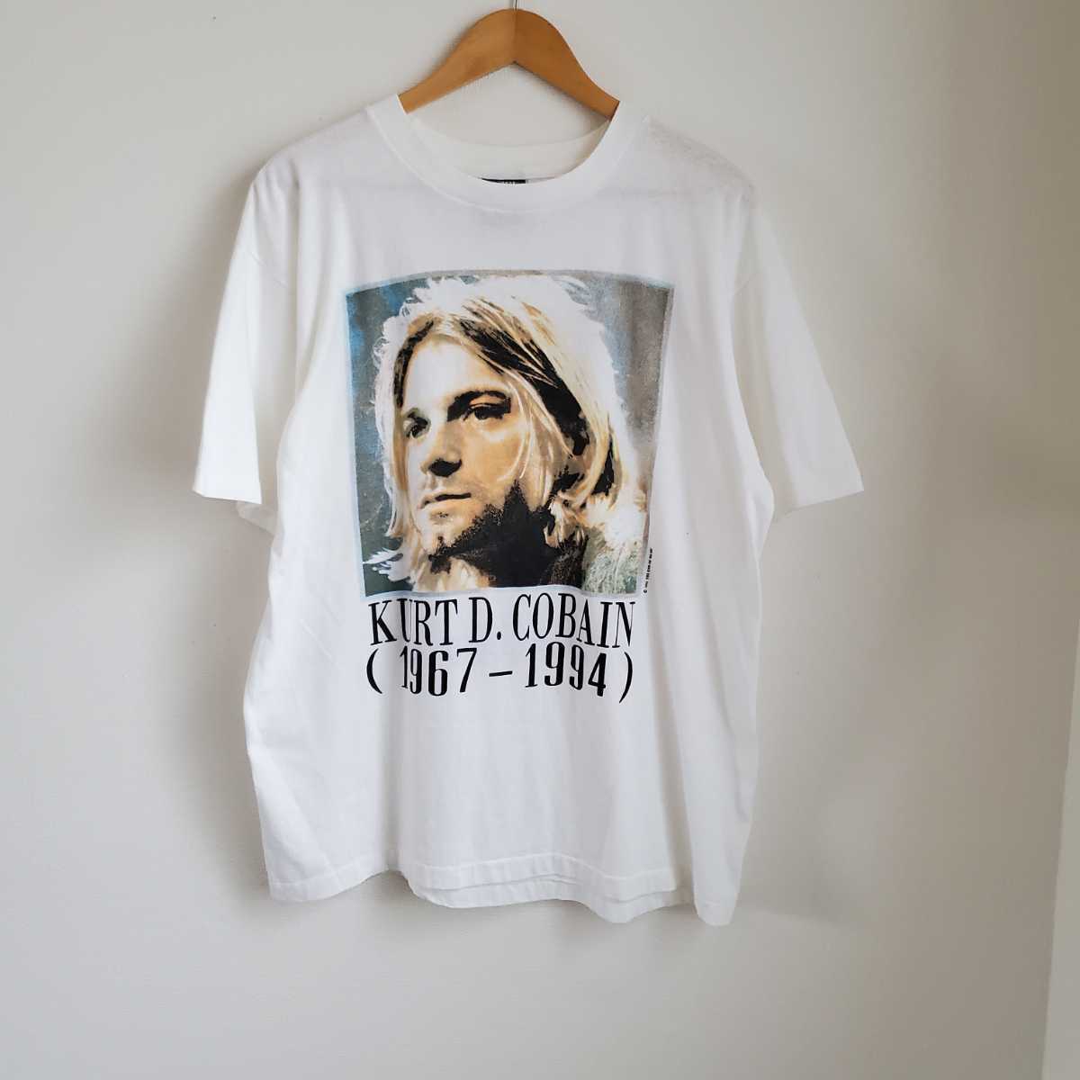 USA製 90s Kurt Cobain 追悼 Memorial 1994 t shirt : NIRVANA