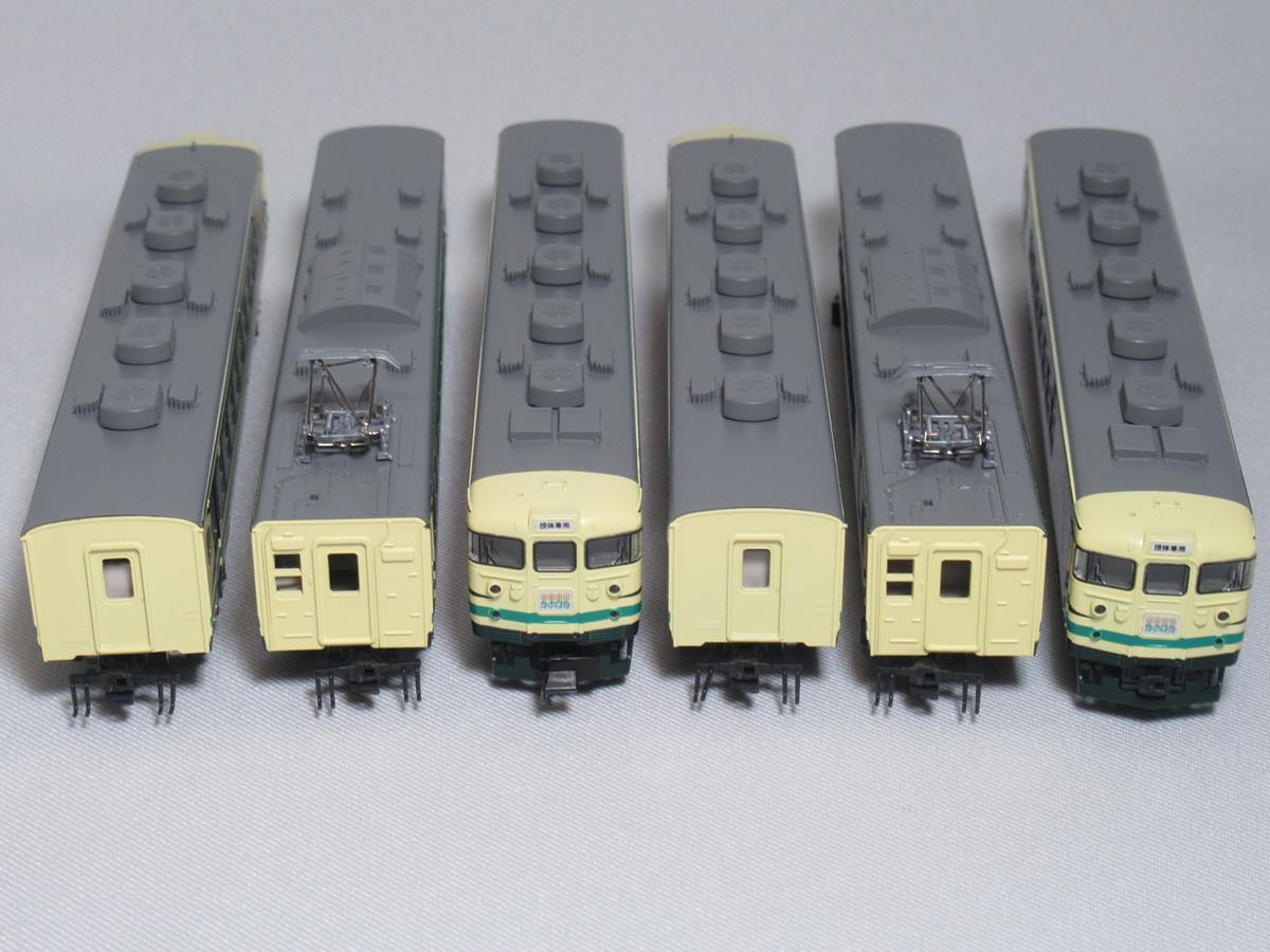 10-466 KATO 165系 | 165系「なのはな」 お座敷電車『なのはな』6両