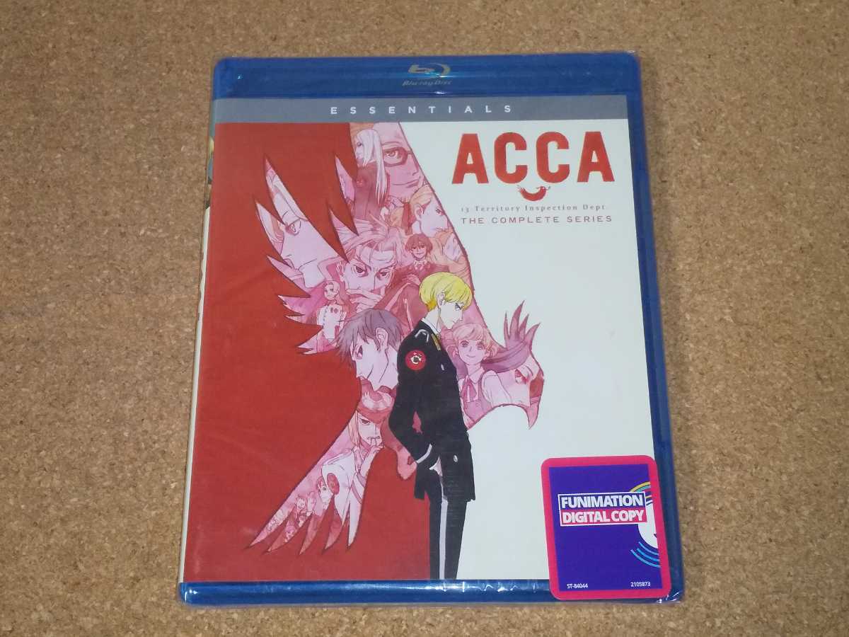 新品BD★ACCA13区監察課 全12話 ブルーレイ 北米版[PS3，4再生可]検索：アッカ あっか