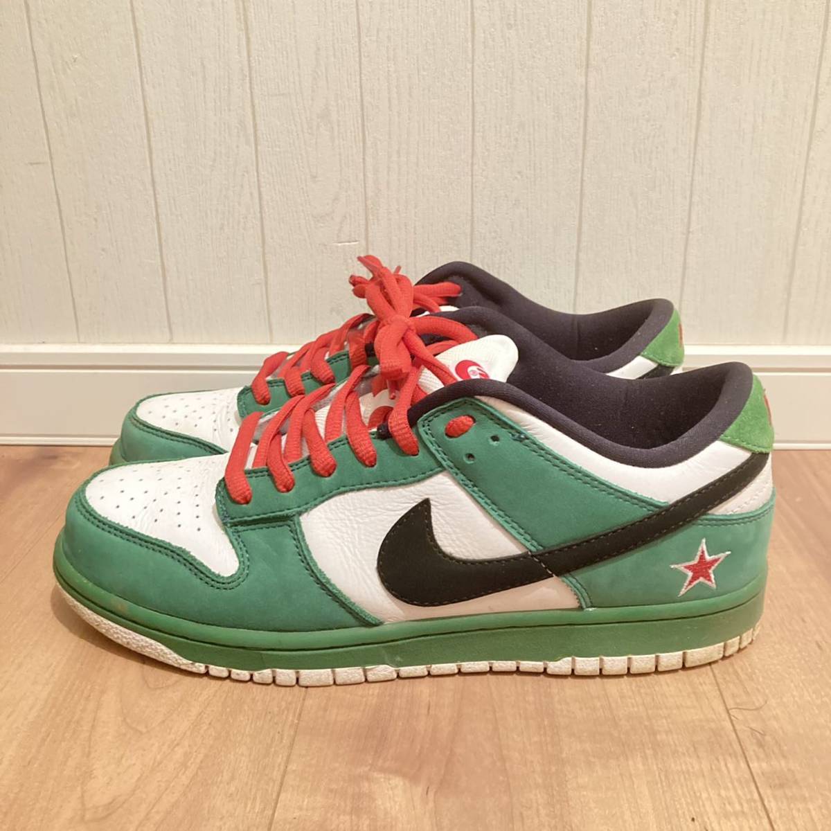 nike dunk low pro sb heineken 27.5(27.5cm)｜売買されたオークション情報、yahooの商品情報をアーカイブ公開  - オークファン（aucfan.com）
