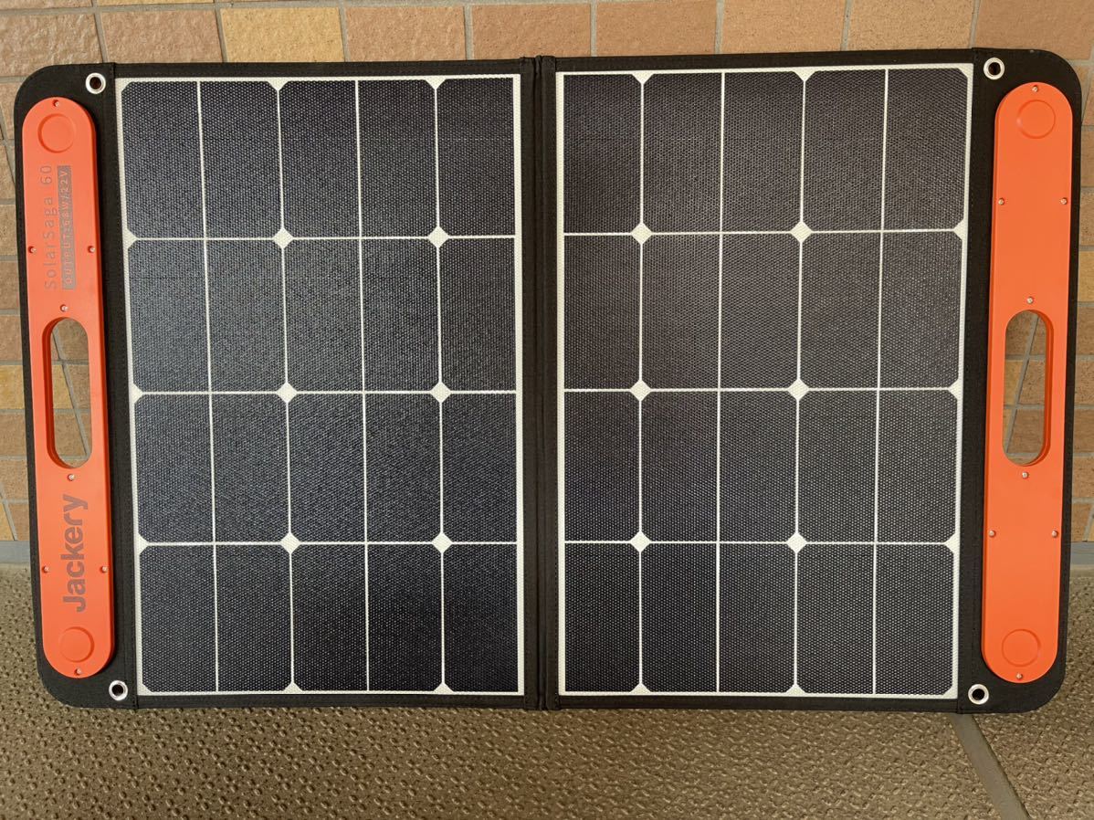 美品】Jackery ソーラーパネル SolarSaga 60 ジャックリー Jackery